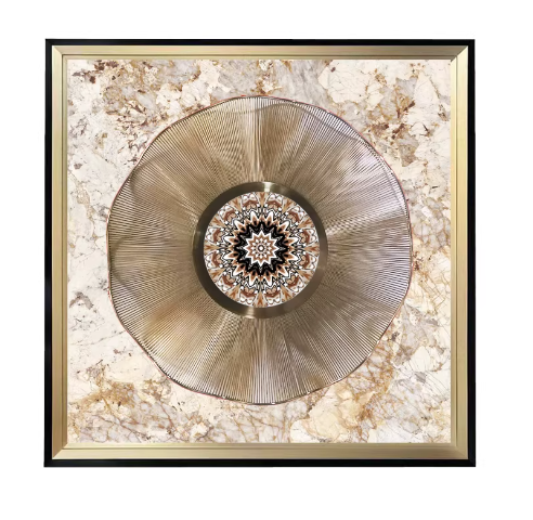 电表箱装饰画高档轻奢配电箱挂画现代欧美式强电箱遮挡实物立体